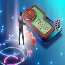 Papan Taruhan Papan taruhan European Roulette dengan opsi taruhan internal dan eksternal